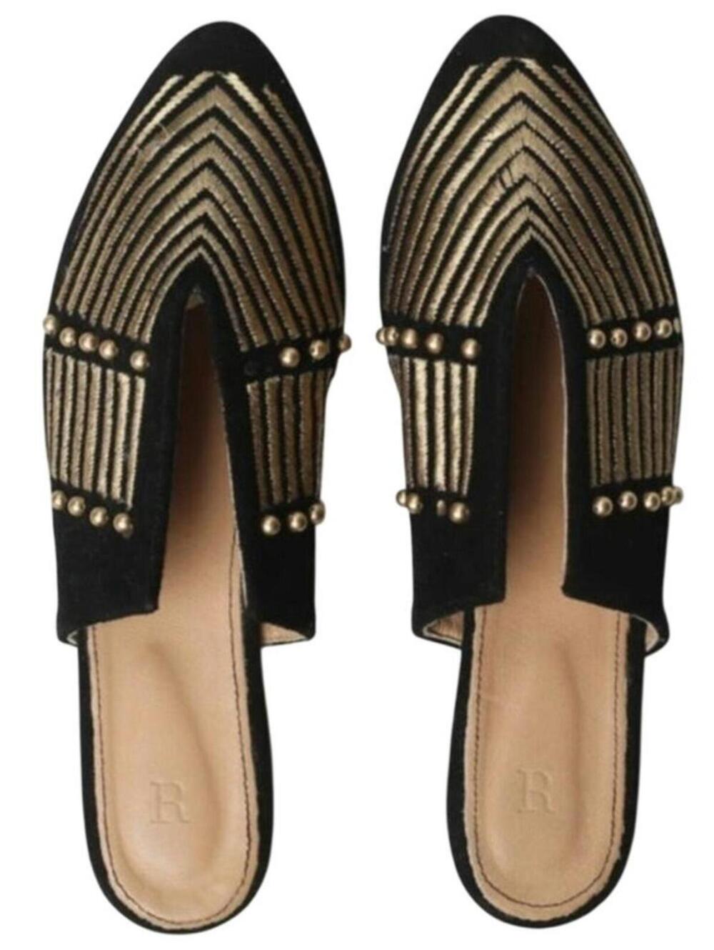 Ramla Palazzo Mule Shoes Shoes